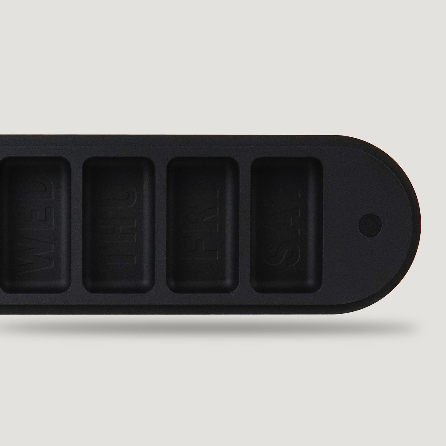 SENNIGHT PILL BOX BLACK ESPRESSO