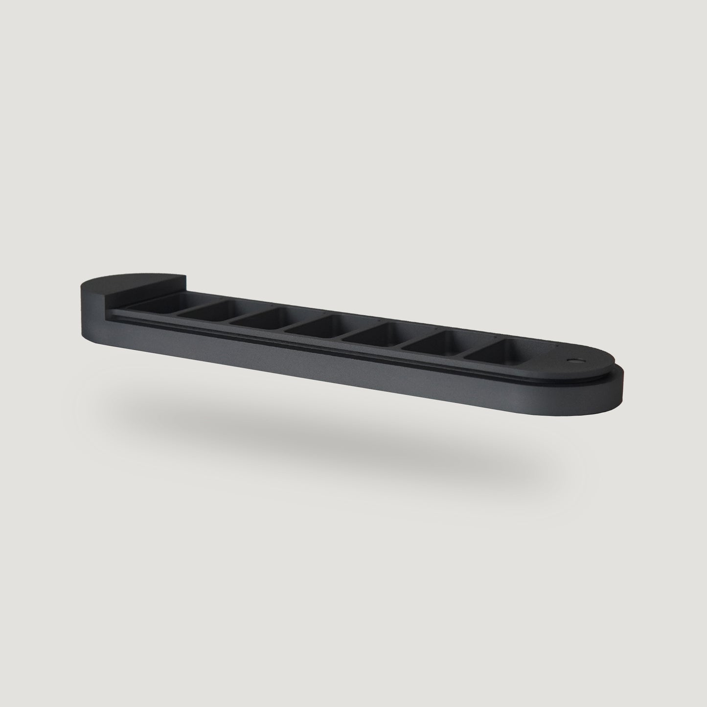 SENNIGHT PILL BOX GRAY ESPRESSO