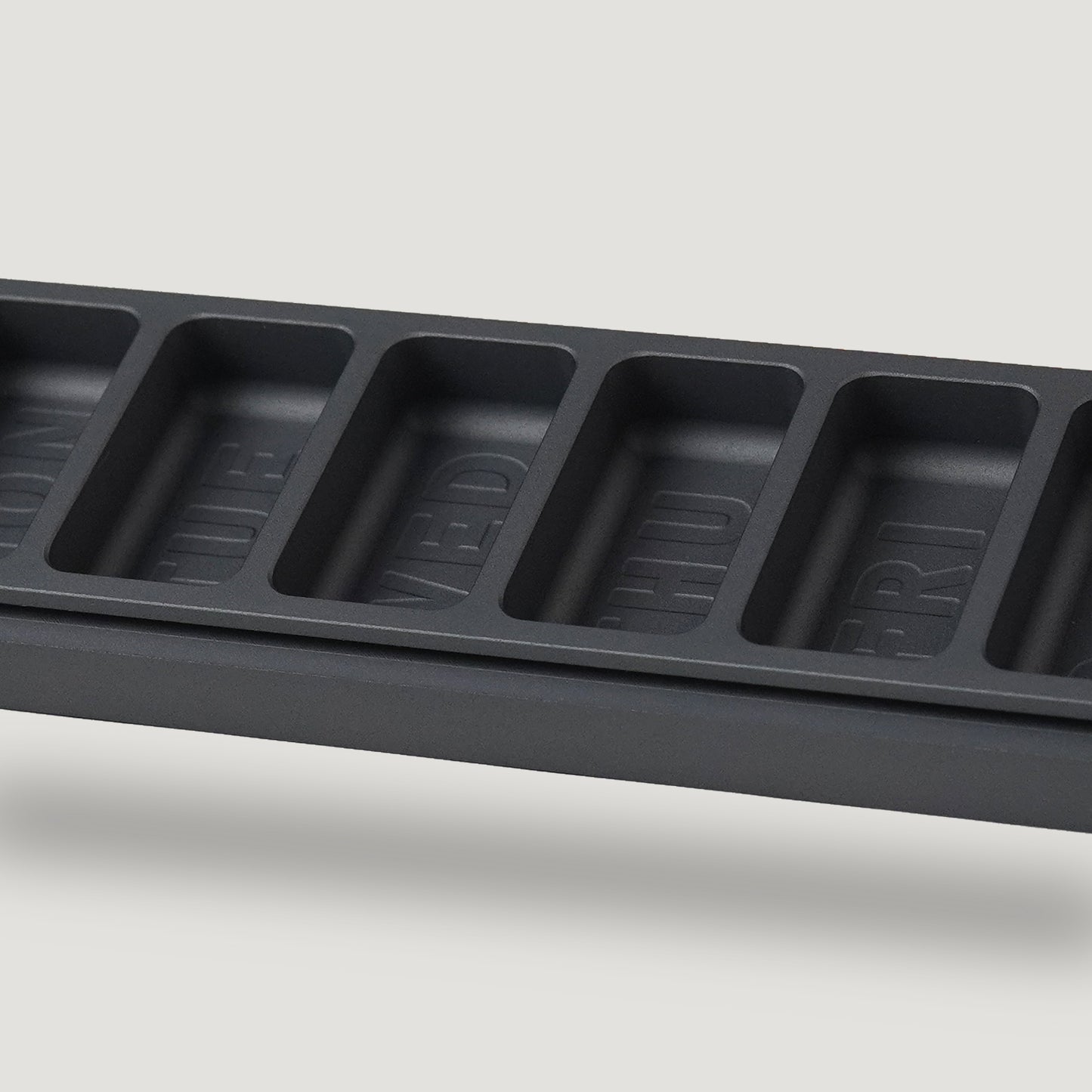 SENNIGHT PILL BOX GRAY ESPRESSO